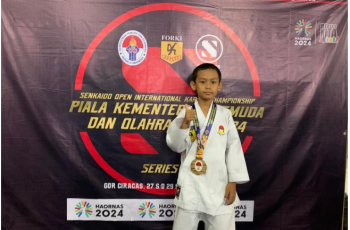 Juara 1 Karate In Seinkaido Open Internasional