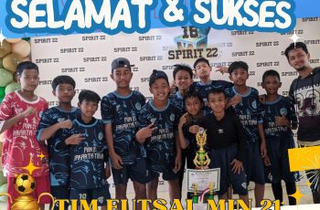 Juara 1 Futsal Tingkat Kota Bekasi & Jakarta Timur