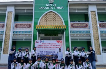 Lomba PMR dalam rangka JUMBARA (Jumpa Bakti Gembira) tingkat kota Jakarta Timur