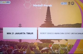 Silver medal Lomba IYSA NSIF Bali tingkat Nasional tahun 2025.