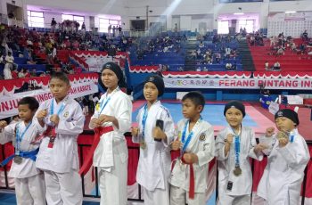 PEROLEHAN MEDALI ATLIT Pertandingan KARATE TINGKAT NASIONAL PIALA KEMENPORA🏆
