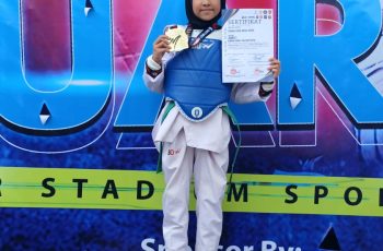 ZIVANA AZKA RAISA PUTRI Gold medal di kejuaraan prabu challage 9,  di indoor stadium sport centre tanggerang banten.