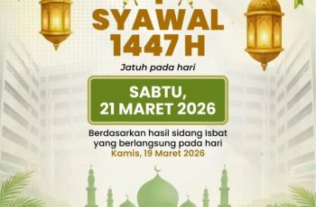 PENETAPAN HARI RAYA IDUL FITRI 2026