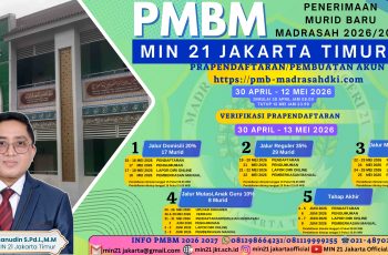 Penerimaan Murid Baru Madrasah (PMBM) 2026-2027