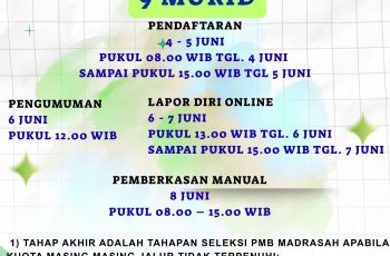 PMB MIN 21 JAKARTA TAHAP AKHIR